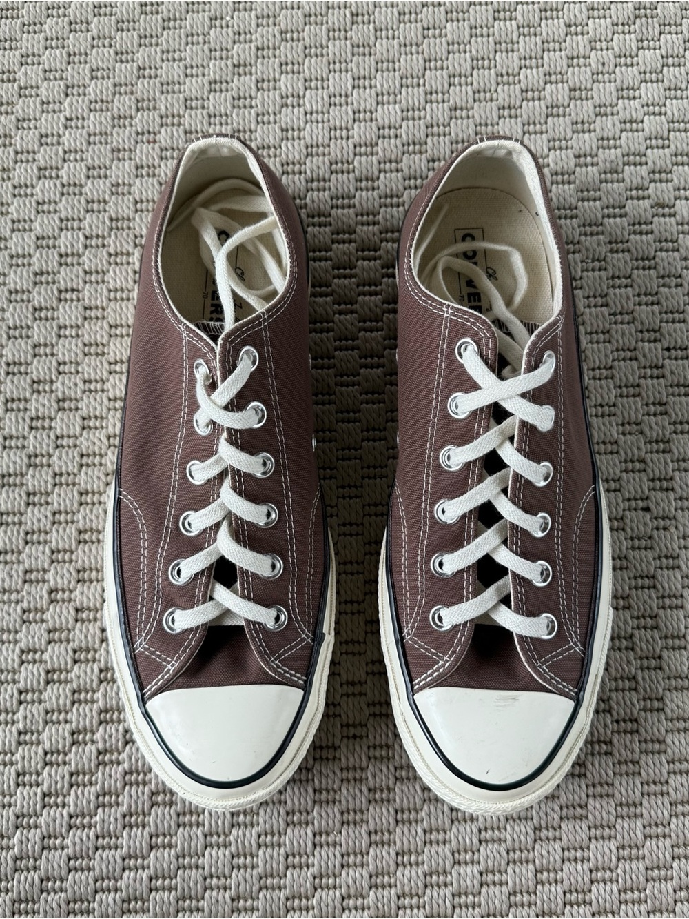 Converse chuck taylor 70 low squirrel friend brown sneaker - Picture 2 of 5